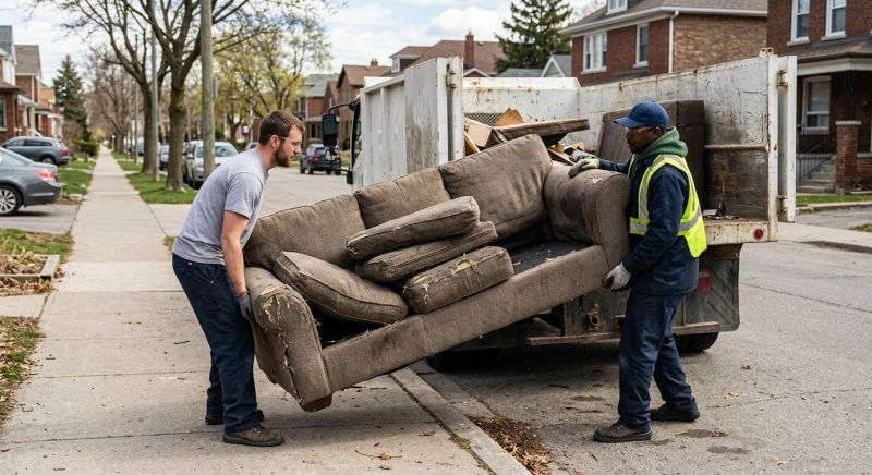 Couch Removal Service in Roseville, CA
