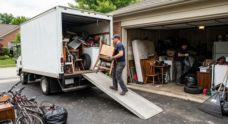 Garage Junk Hauling in Madison, WI