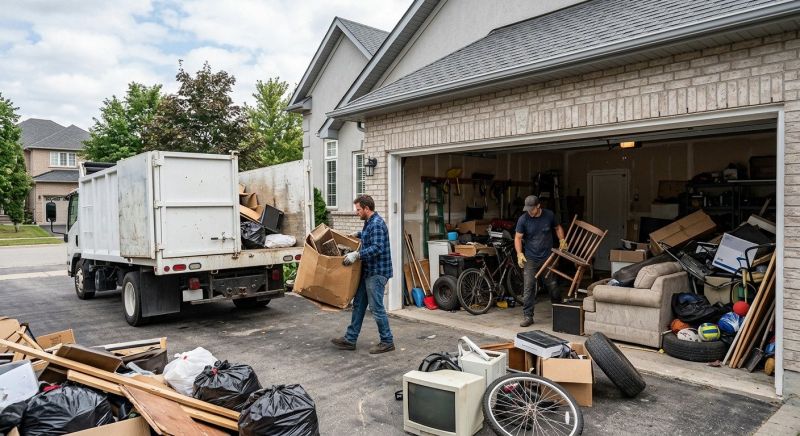 Garage Junk Hauling in Madison, WI