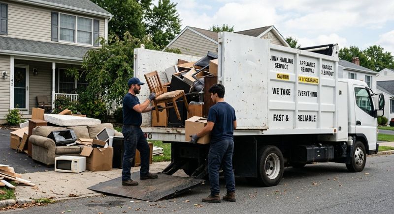 Garage Junk Removal in Roseville, CA