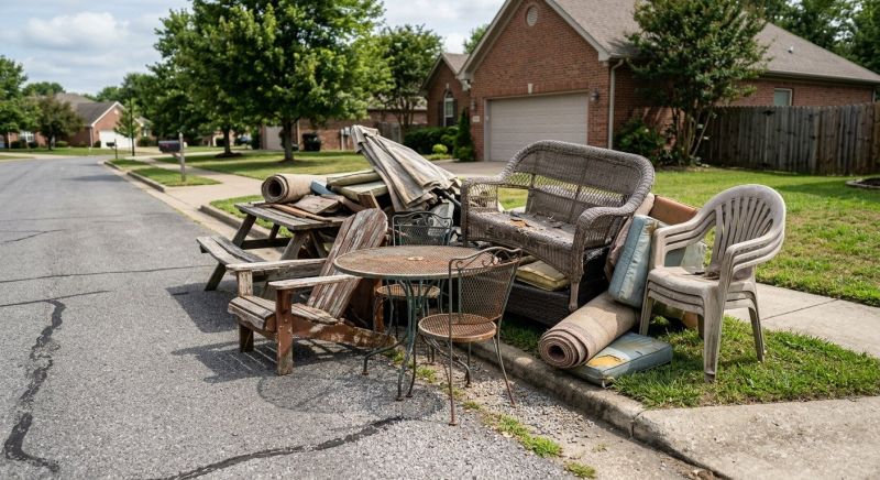 Old Furniture Disposal in Roseville, CA