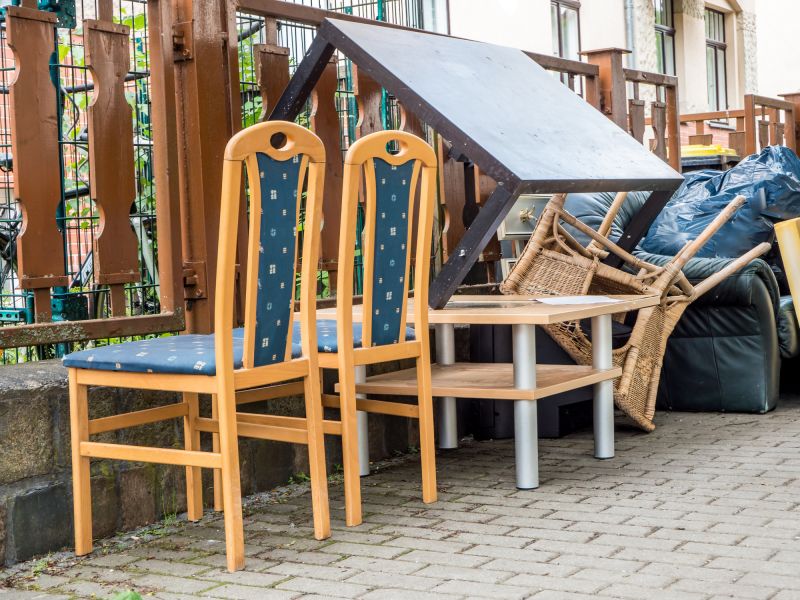 Outdoor Furniture Disposal in Chico, CA